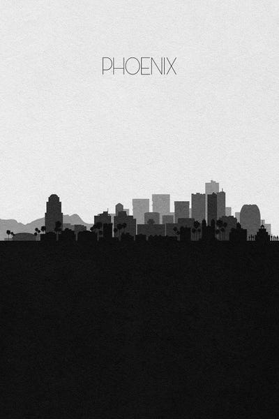 Phoenix: Phoenix Skyline by Ayse Deniz Akerman