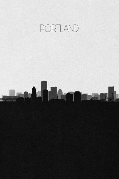 Portland: Portland Skyline by Ayse Deniz Akerman