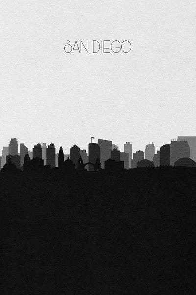 San Diego Skylines: San Diego Skyline by Ayse Deniz Akerman