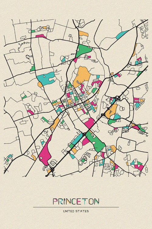 Princeton, New Jersey Map