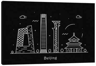 Beijing Canvas Art Print - Ayse Deniz Akerman