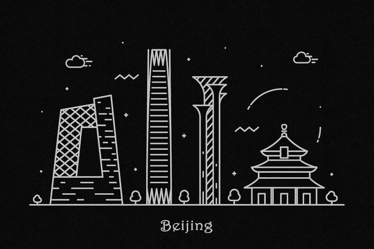 Beijing by Ayse Deniz Akerman wall art