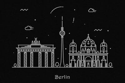 Berlin by Ayse Deniz Akerman canvas print
