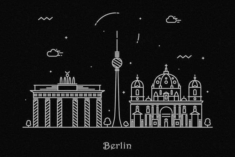 Berlin by Ayse Deniz Akerman wall art