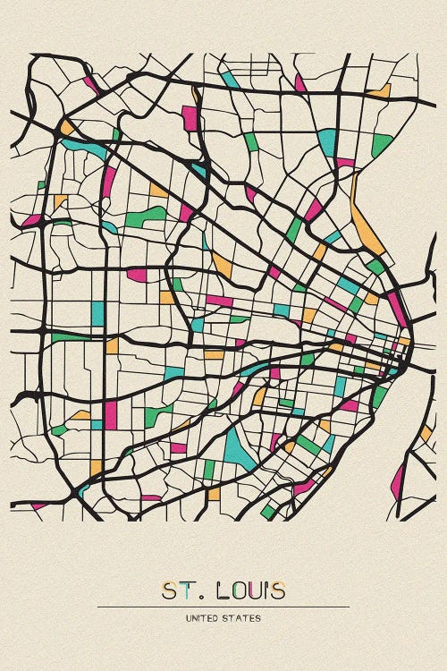 St. Louis, Missouri Map