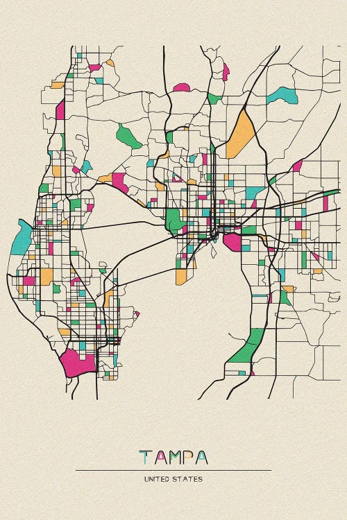 Tampa, Florida Map