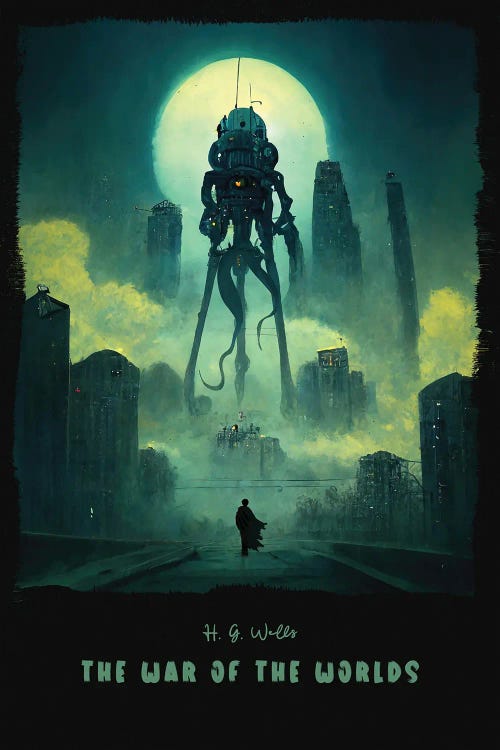 The War Of The Worlds by Ayse Deniz Akerman wall art