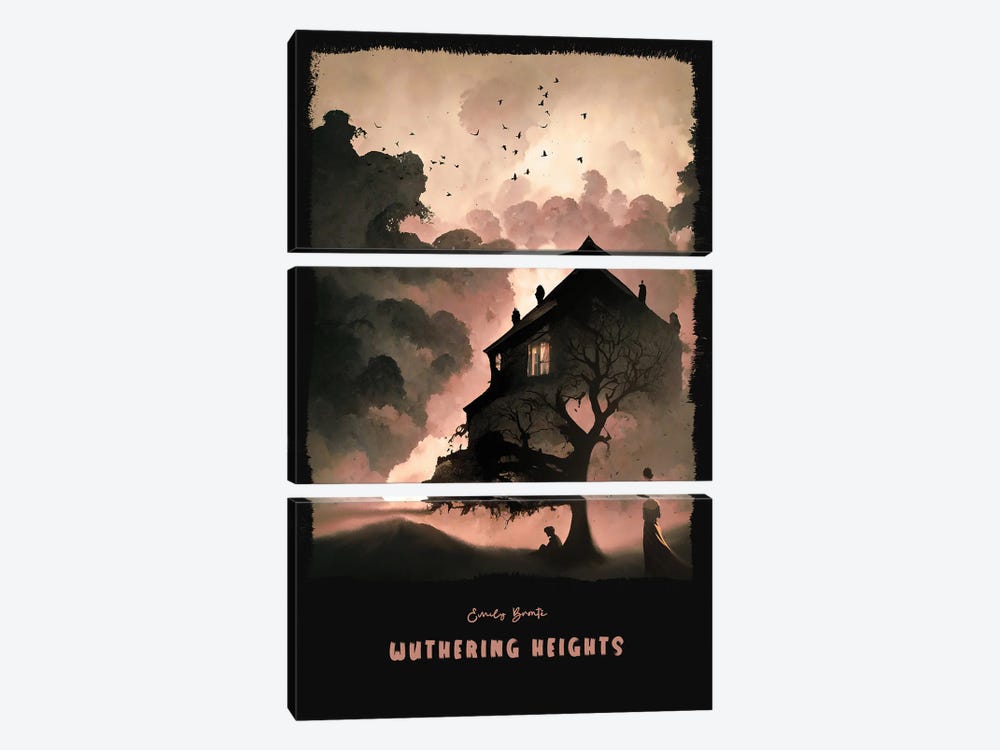 Wuthering Heights by Ayse Deniz Akerman 3-piece Canvas Print