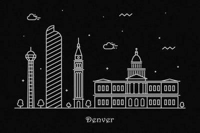 Denver by Ayse Deniz Akerman art print