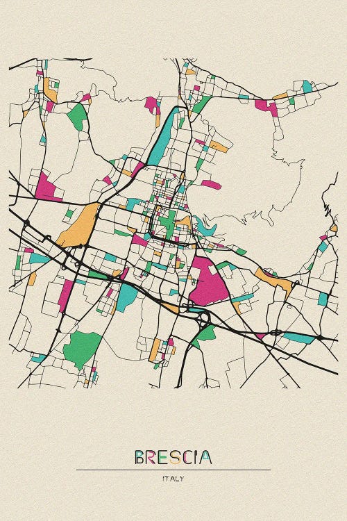 Brescia, Italy Map