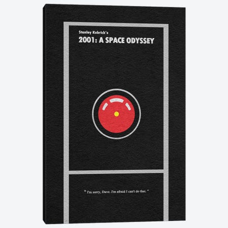 2001 A Space Odyssey Canvas Print #ADA766} by Ayse Deniz Akerman Canvas Print