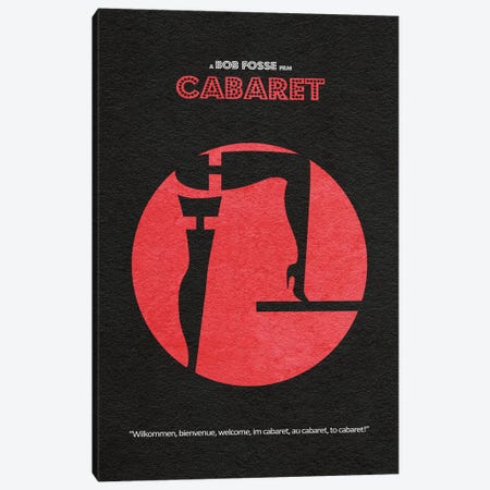 Cabaret Canvas Print #ADA772} by Ayse Deniz Akerman Canvas Print