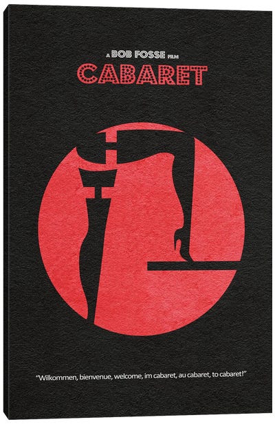 Cabaret Canvas Art Print - Musical Movie Art