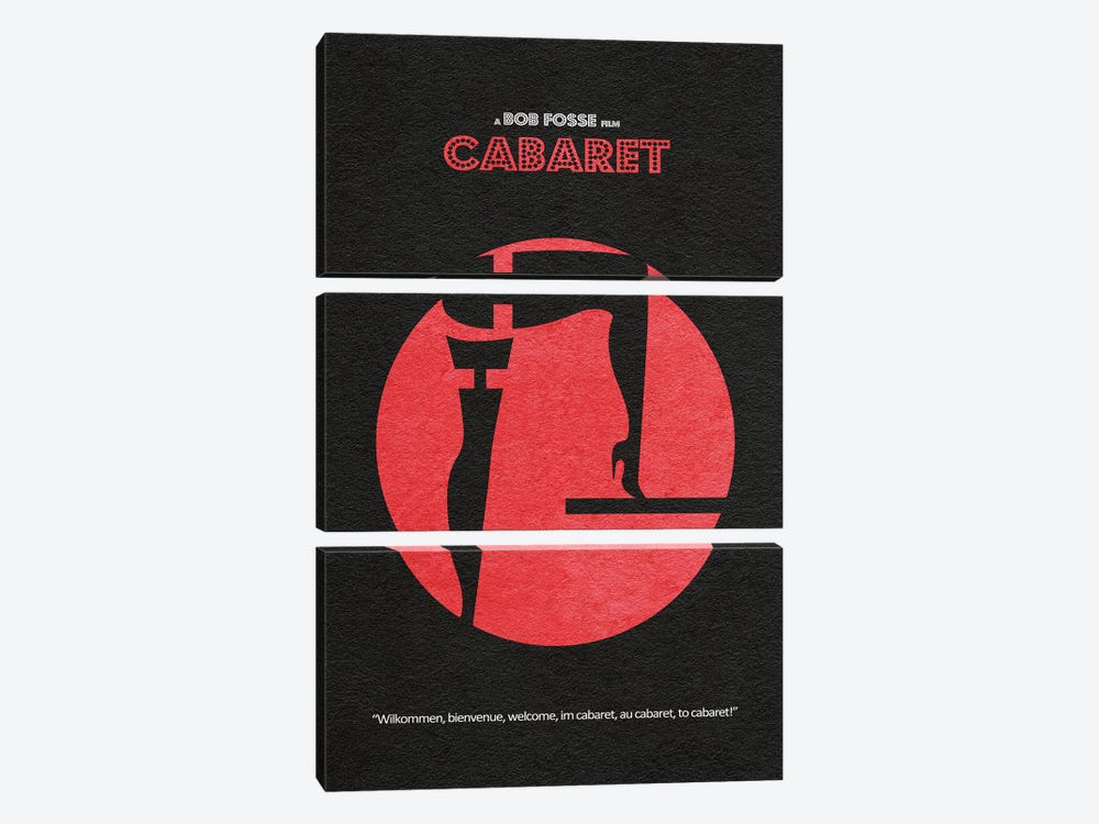 Cabaret by Ayse Deniz Akerman 3-piece Art Print