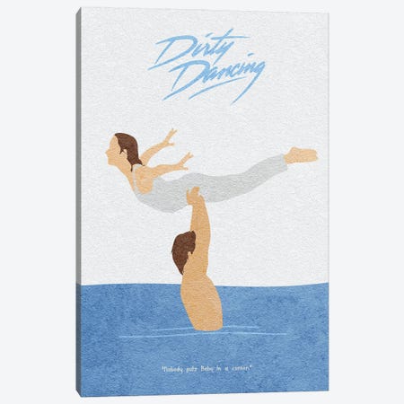 Dirty Dancing Canvas Print #ADA773} by Ayse Deniz Akerman Canvas Print
