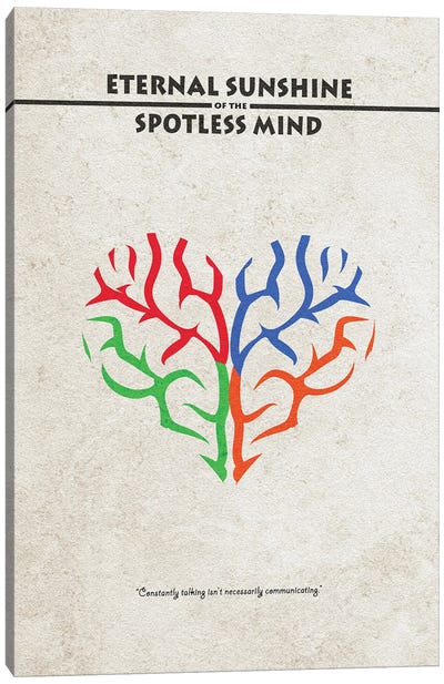 Eternal Sunshine Of The Spotless Mind Canvas Art Print - Romance Movie Art