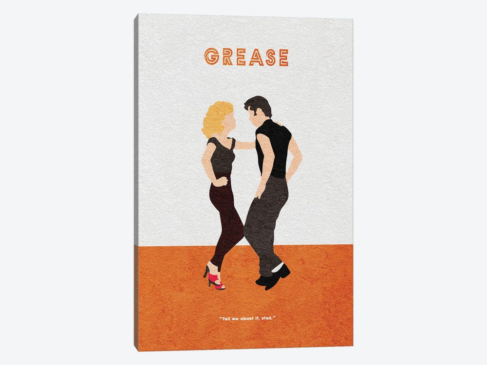 Grease by Ayse Deniz Akerman 1-piece Canvas Print