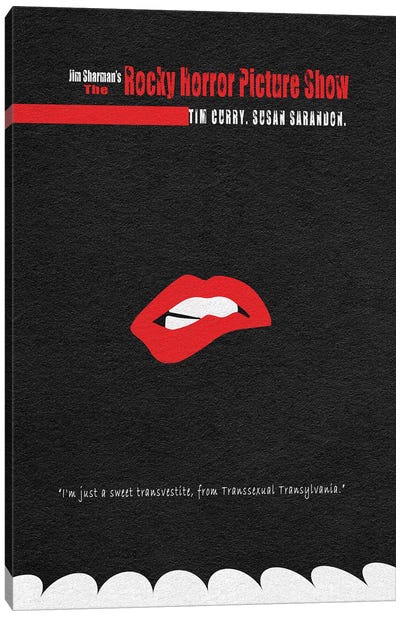 The Rocky Horror Picture Show Canvas Art Print - The Rocky Horror Picture Show