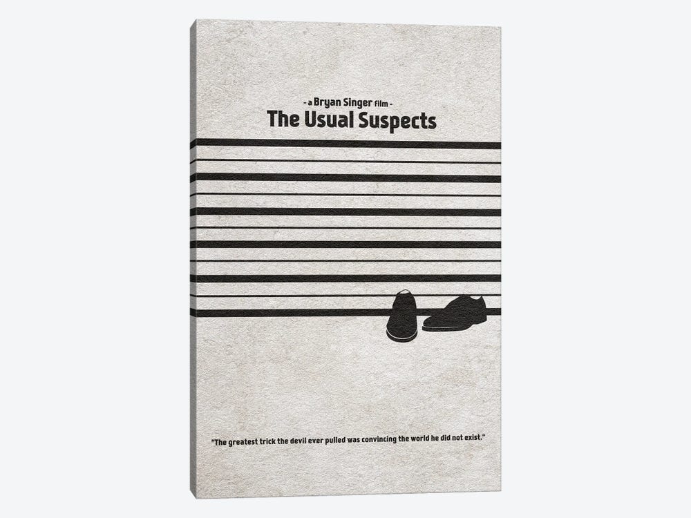 The Usual Suspects by Ayse Deniz Akerman 1-piece Canvas Print