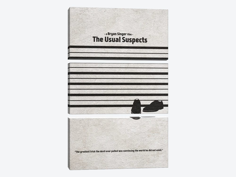 The Usual Suspects by Ayse Deniz Akerman 3-piece Art Print