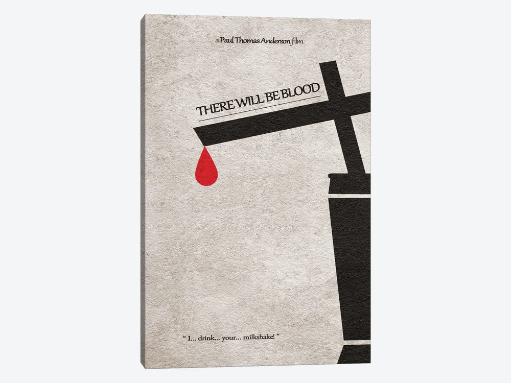 There Will Be Blood by Ayse Deniz Akerman 1-piece Canvas Print