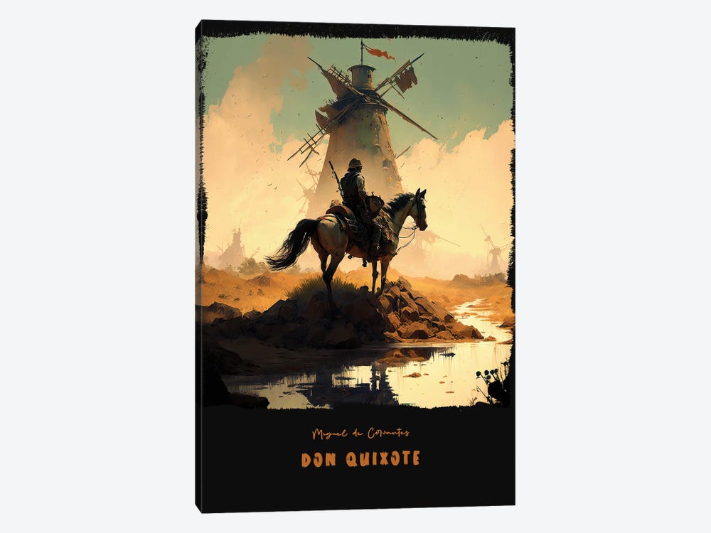 Don Quixote by Ayse Deniz Akerman 1-piece Canvas Art