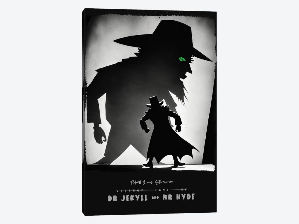 Strange Case Of Dr Jekyll And Mr Hyde by Ayse Deniz Akerman 1-piece Art Print