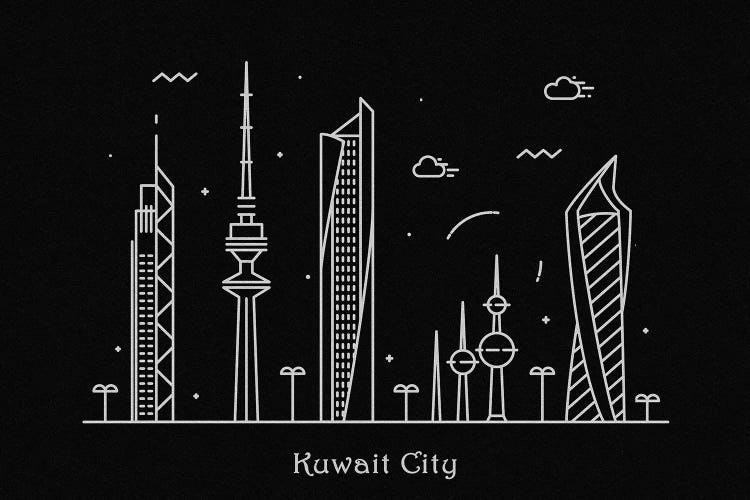 Kuwait by Ayse Deniz Akerman wall art