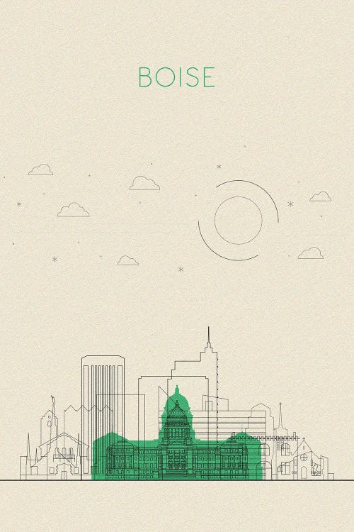 Boise, Idaho Cityscape