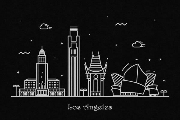 Giclee Features: Los Angeles by Ayse Deniz Akerman