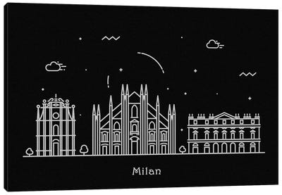Milan Canvas Art Print - Milan Art