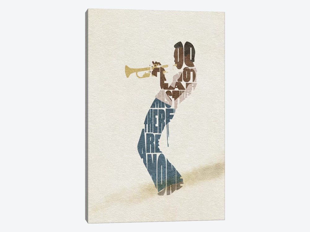 Miles Davis by Ayse Deniz Akerman 1-piece Canvas Art Print