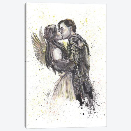 Romeo And Juliet Darker Canvas Print #ADC112} by Adam Michaels Canvas Wall Art