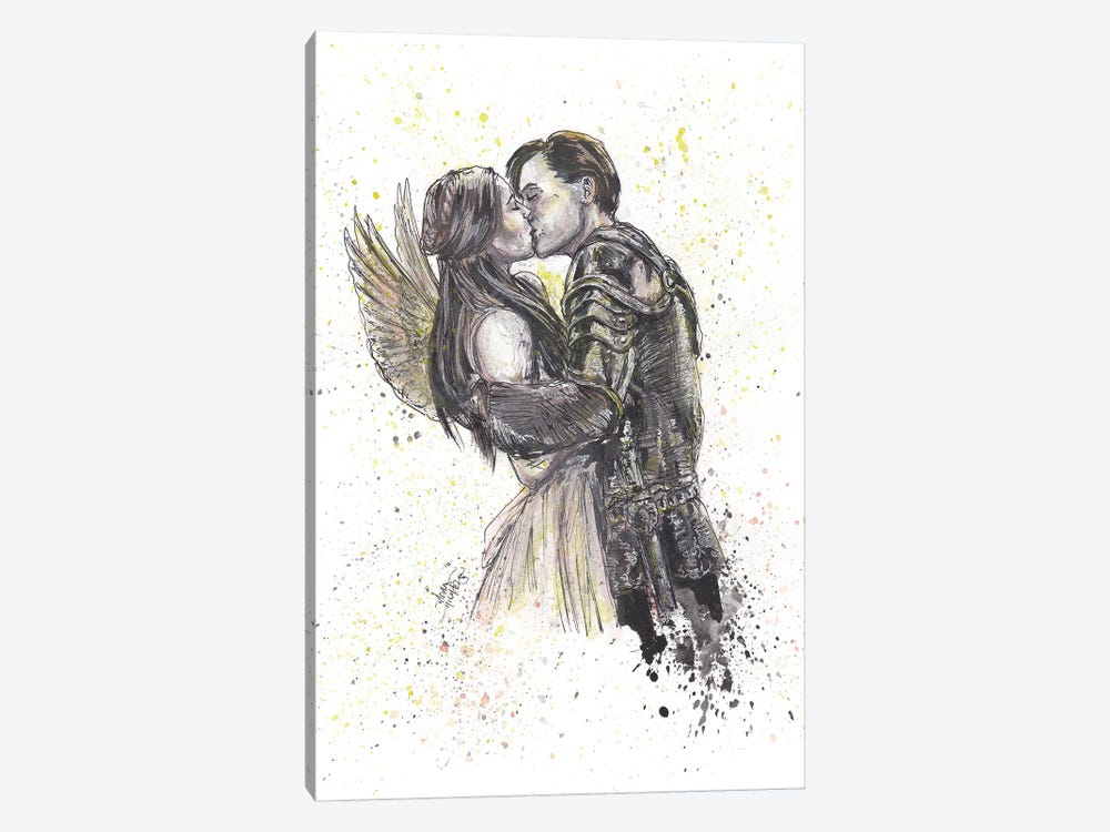 Romeo And Juliet Darker by Adam Michaels 1-piece Canvas Art Print