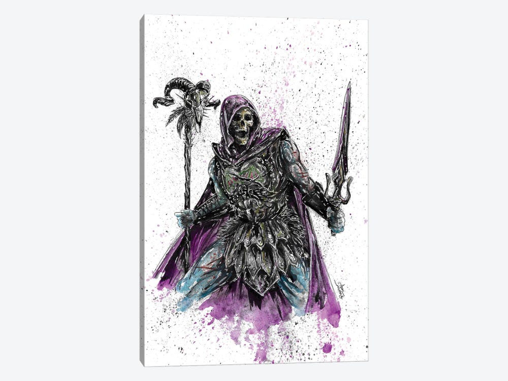 Skeletor by Adam Michaels 1-piece Canvas Art Print