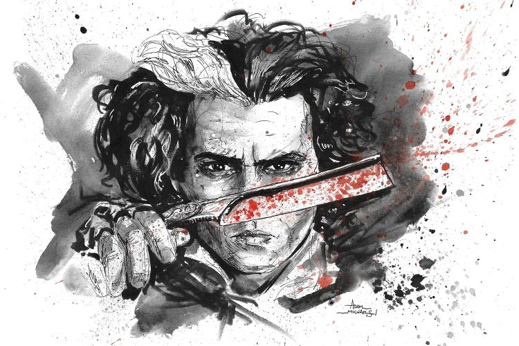 Sweeney Todd by Adam Michaels wall art