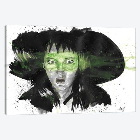Beetlejuice Lydia Canvas Print #ADC18} by Adam Michaels Canvas Artwork