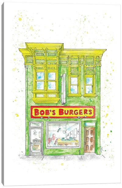 Bob’s Burgers Canvas Art Print - Cartoon & Animated TV Show Art