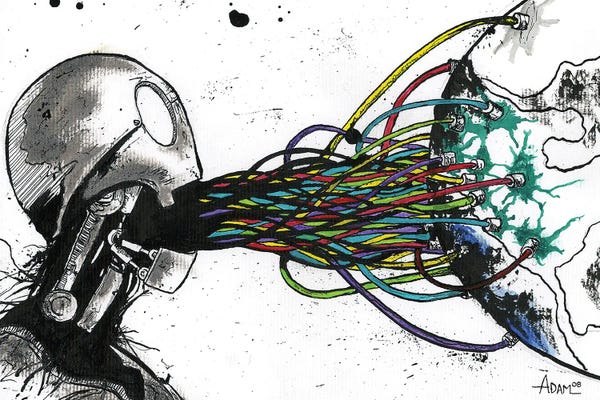 Adam Michaels: Color Through Sound Robot by Adam Michaels