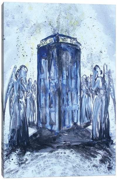 Dont Blink Canvas Art Print - Dr. Who
