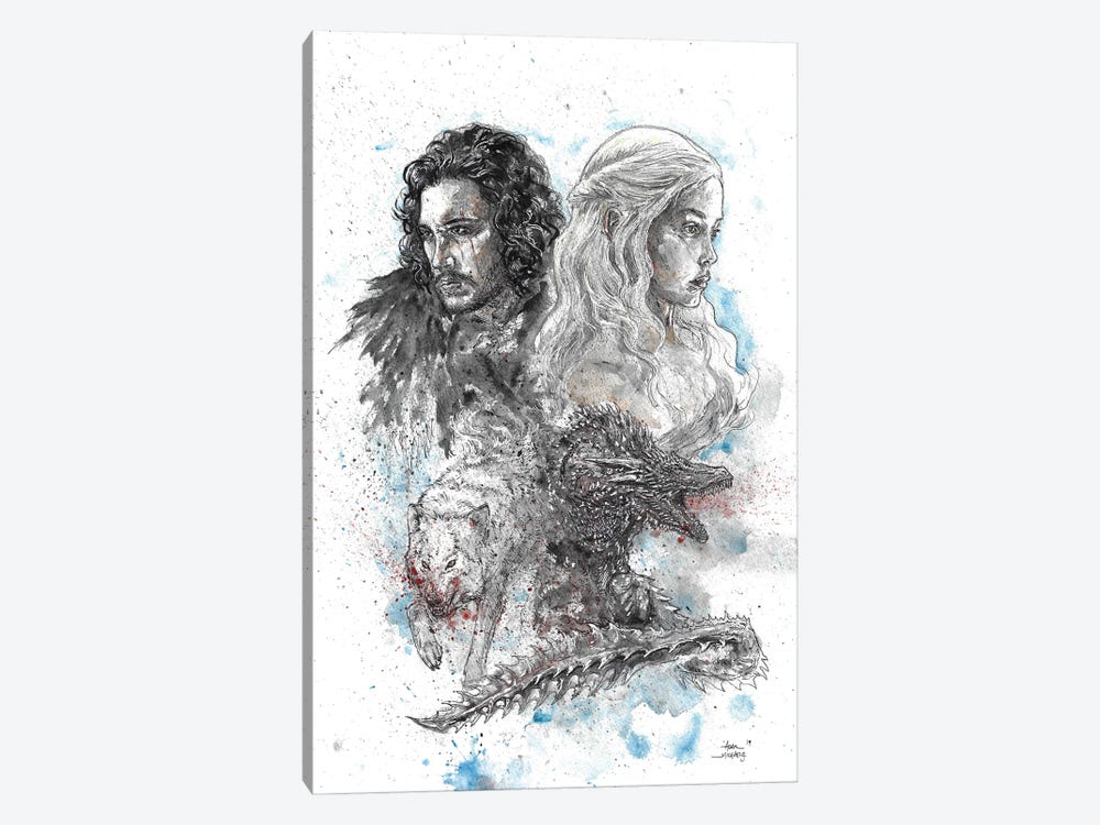 Game Of Thrones by Adam Michaels 1-piece Art Print