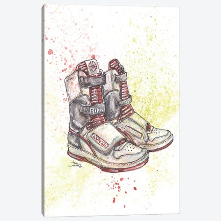 Alien Bitch Ripley Shoes Canvas Print #ADC5} by Adam Michaels Canvas Wall Art