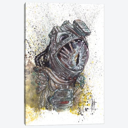 Alien Facehugger Canvas Print #ADC6} by Adam Michaels Canvas Artwork