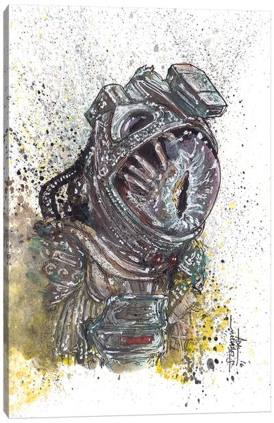 Alien Facehugger Canvas Art Print - Adam Michaels