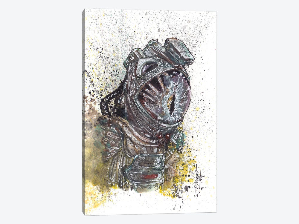 Alien Facehugger by Adam Michaels 1-piece Canvas Art Print