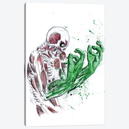Monster Within Canvas Print #ADC93} by Adam Michaels Canvas Artwork