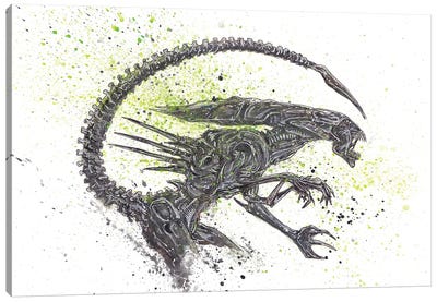 Alien Queen Canvas Art Print - Xenomorph