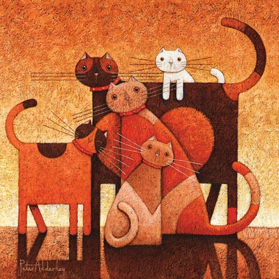 A Family Affair by Peter Adderley acrylic art print