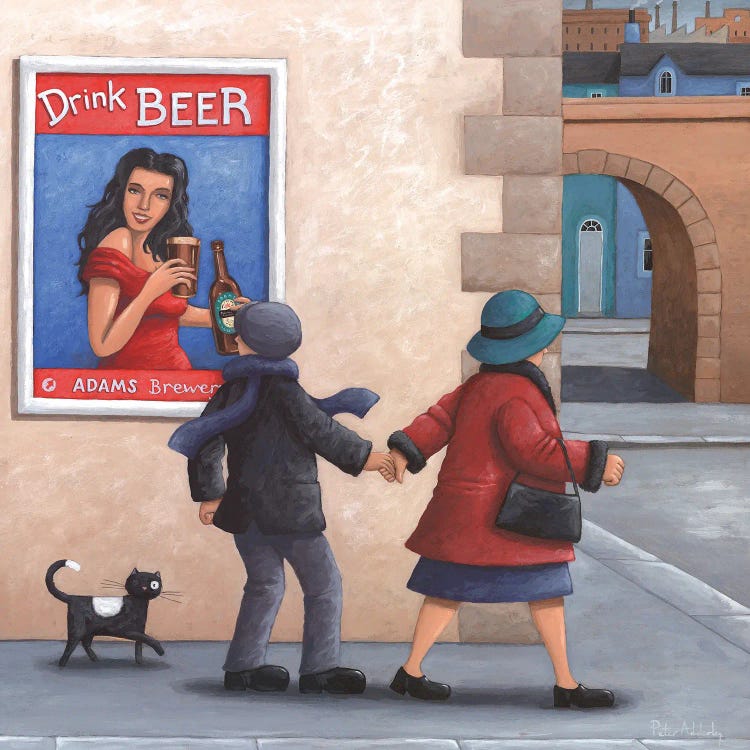 Adam's Temptation by Peter Adderley wall art