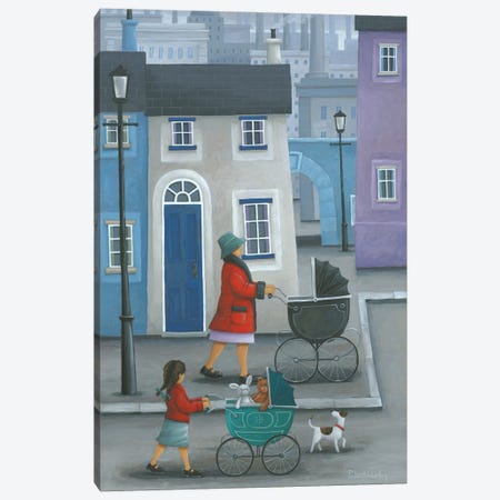 Like Mother Like Daughter Canvas Print #ADD41} by Peter Adderley Canvas Wall Art